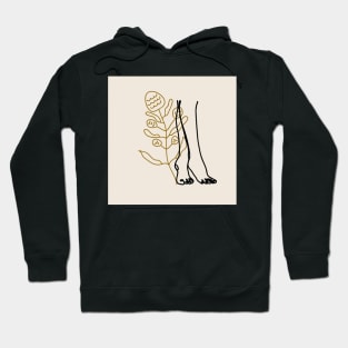 natures dance line art Hoodie